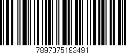 Código de barras (EAN, GTIN, SKU, ISBN): '7897075193491'