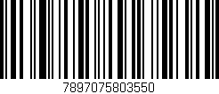 Código de barras (EAN, GTIN, SKU, ISBN): '7897075803550'
