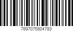 Código de barras (EAN, GTIN, SKU, ISBN): '7897075804793'