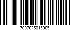 Código de barras (EAN, GTIN, SKU, ISBN): '7897075815805'