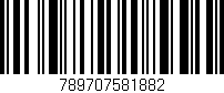 Código de barras (EAN, GTIN, SKU, ISBN): '789707581882'
