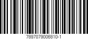 Código de barras (EAN, GTIN, SKU, ISBN): '7897079006810-1'
