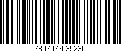Código de barras (EAN, GTIN, SKU, ISBN): '7897079035230'