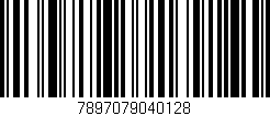 Código de barras (EAN, GTIN, SKU, ISBN): '7897079040128'