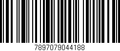 Código de barras (EAN, GTIN, SKU, ISBN): '7897079044188'