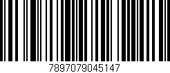Código de barras (EAN, GTIN, SKU, ISBN): '7897079045147'