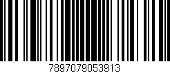 Código de barras (EAN, GTIN, SKU, ISBN): '7897079053913'