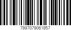 Código de barras (EAN, GTIN, SKU, ISBN): '7897079061857'
