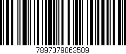 Código de barras (EAN, GTIN, SKU, ISBN): '7897079063509'