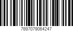 Código de barras (EAN, GTIN, SKU, ISBN): '7897079064247'