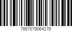 Código de barras (EAN, GTIN, SKU, ISBN): '7897079064278'