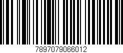 Código de barras (EAN, GTIN, SKU, ISBN): '7897079066012'