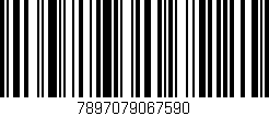 Código de barras (EAN, GTIN, SKU, ISBN): '7897079067590'