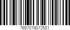 Código de barras (EAN, GTIN, SKU, ISBN): '7897079072501'