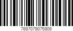 Código de barras (EAN, GTIN, SKU, ISBN): '7897079075809'
