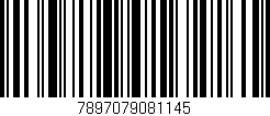 Código de barras (EAN, GTIN, SKU, ISBN): '7897079081145'