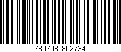 Código de barras (EAN, GTIN, SKU, ISBN): '7897085802734'