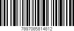 Código de barras (EAN, GTIN, SKU, ISBN): '7897085814812'