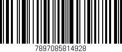 Código de barras (EAN, GTIN, SKU, ISBN): '7897085814928'