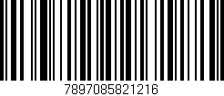 Código de barras (EAN, GTIN, SKU, ISBN): '7897085821216'