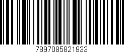 Código de barras (EAN, GTIN, SKU, ISBN): '7897085821933'