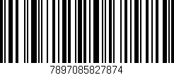 Código de barras (EAN, GTIN, SKU, ISBN): '7897085827874'