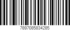 Código de barras (EAN, GTIN, SKU, ISBN): '7897085834285'