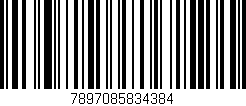 Código de barras (EAN, GTIN, SKU, ISBN): '7897085834384'