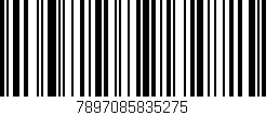 Código de barras (EAN, GTIN, SKU, ISBN): '7897085835275'