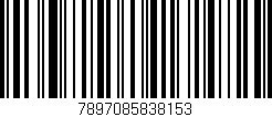 Código de barras (EAN, GTIN, SKU, ISBN): '7897085838153'