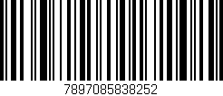 Código de barras (EAN, GTIN, SKU, ISBN): '7897085838252'