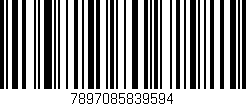 Código de barras (EAN, GTIN, SKU, ISBN): '7897085839594'