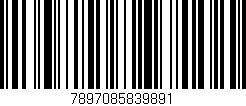 Código de barras (EAN, GTIN, SKU, ISBN): '7897085839891'