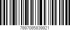 Código de barras (EAN, GTIN, SKU, ISBN): '7897085839921'