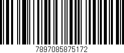 Código de barras (EAN, GTIN, SKU, ISBN): '7897085875172'