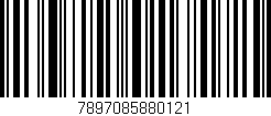 Código de barras (EAN, GTIN, SKU, ISBN): '7897085880121'