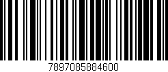 Código de barras (EAN, GTIN, SKU, ISBN): '7897085884600'