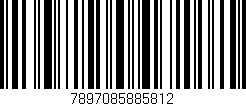 Código de barras (EAN, GTIN, SKU, ISBN): '7897085885812'