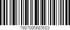 Código de barras (EAN, GTIN, SKU, ISBN): '7897085893503'