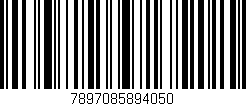 Código de barras (EAN, GTIN, SKU, ISBN): '7897085894050'