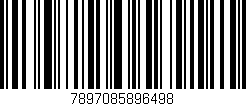 Código de barras (EAN, GTIN, SKU, ISBN): '7897085896498'