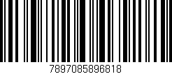 Código de barras (EAN, GTIN, SKU, ISBN): '7897085896818'