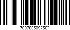Código de barras (EAN, GTIN, SKU, ISBN): '7897085897587'