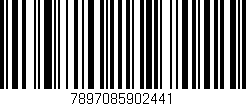 Código de barras (EAN, GTIN, SKU, ISBN): '7897085902441'