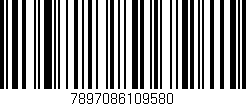 Código de barras (EAN, GTIN, SKU, ISBN): '7897086109580'