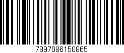 Código de barras (EAN, GTIN, SKU, ISBN): '7897086150865'