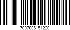 Código de barras (EAN, GTIN, SKU, ISBN): '7897086151220'