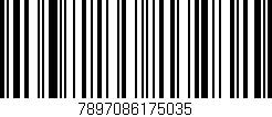 Código de barras (EAN, GTIN, SKU, ISBN): '7897086175035'