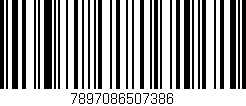 Código de barras (EAN, GTIN, SKU, ISBN): '7897086507386'