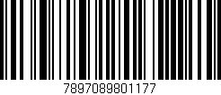 Código de barras (EAN, GTIN, SKU, ISBN): '7897089801177'